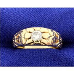 Vintage 14k Diamond Ring