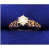 Image 1 : Diamond Filigree Style 14k Ring