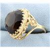 Image 2 : Smokey Topaz Heart Ring