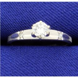 .3ct Total Weight Diamond Ring