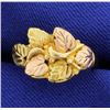 Image 1 : 10K Leaf Ring
