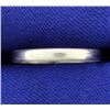 Image 1 : 18K White Gold Wedding Band
