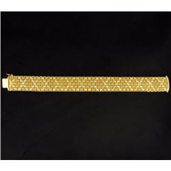 Italian Made Vintage 14K Gold Fashion Bracelet