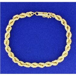 7 Inch Rope Style bracelet