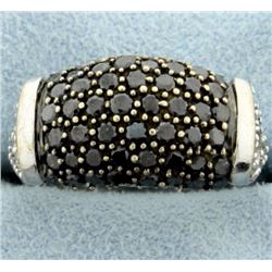 2ct TW Black and White Diamond Ring