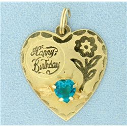 Happy Birthday Pendant/Charm