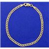 Image 1 : 7 Inch 10K yellow & White Gold Bracelet