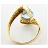 Image 3 : 3ct Blue Topaz Ring