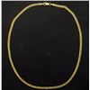 Image 1 : Italian Made 16 1/4 Inch Cuban Link Chain