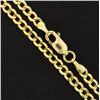 Image 2 : Italian Made 16 1/4 Inch Cuban Link Chain