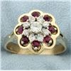 Image 1 : Ruby & Diamond Ring