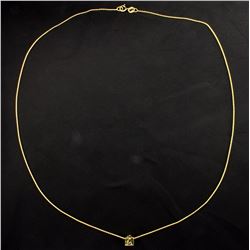 "A" Necklace