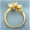 Image 3 : Opal and Diamond Ring