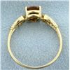 Image 3 : 1.5ct Citrine and Diamond Ring