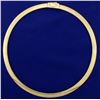 Image 2 : Yellow and White Gold Two Sided Omega Necklace