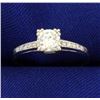 Image 1 : .6 ct TW Diamond Engagement Ring in Platinum