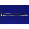 Image 1 : Italian Made 171/4 Inch Box Link Chain in Sterling Silver