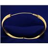 Image 2 : Etched 14k Hinged Bangle Bracelet