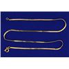Image 1 : Italian Made Flat S 16 Inch Chain