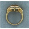 Image 3 : 5ct Citrine and Diamond Ring