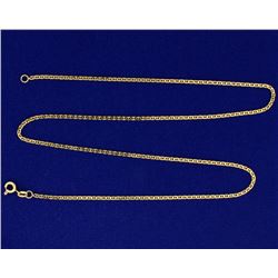 18 1/4 Inch Italian Made Anchor Chain
