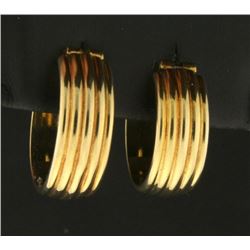 Italian Made Hoop Earrings