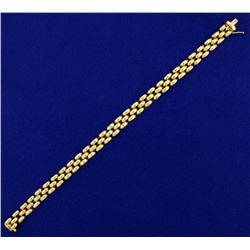 Italian Made 7 1/2 Inch Gold Bracelet