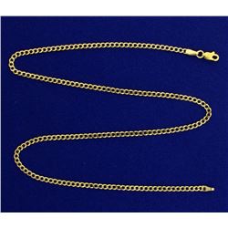 16 Inch Link Italian Made Neck Chain