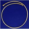 Image 1 : 18 Inch Omega Necklace
