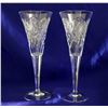 Image 1 : Waterford Millennium Series Fluted Crystal Champagne Toasting Glasses- Set of 2