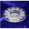 Image 1 : Waterford Crystal Bethany Rimmed Pillar Candleholder