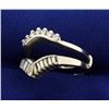 Image 2 : 1/2ct TW Diamond Ring Jacket or Guard