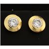 Image 1 : CZ Gemstone Gold Earrings