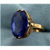 Image 2 : 15ct Large Sapphire Ring
