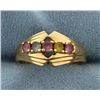 Image 1 : Multi Colored Gemstone Ring