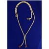 Image 1 : Ruby and Diamond Lariat Necklace