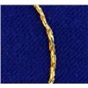 Image 2 : 7 Inch Twisting Rope Link Bracelet
