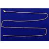 Image 1 : 25 3/4 Inch Rope Style Neck Chain