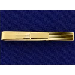 14k Gold Tie Clip