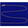 Image 1 : 15 3/4 Inch Double Hexagon Link Chain