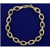 Image 1 : 7 1/2 Inch Cable Link Bracelet