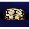 Image 1 : Men's Cutout Band Ring