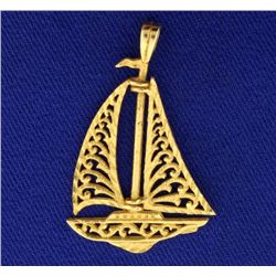 Sailboat Pendant