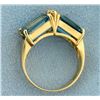 Image 3 : London Blue Topaz and Diamond Ring