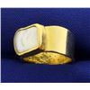 Image 2 : Betsy Fuller Mother of Pearl Designer Ring