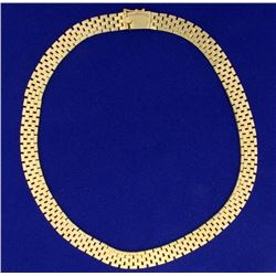 15 1/4 Inch Oyster Link Neck Chain