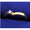 Image 5 : Matching Diamond Engagement Ring with Wedding Band Bridal Set
