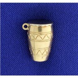 African Drum Charm