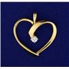 Image 1 : Diamond Heart Pendant