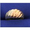 Image 1 : Tri-Color Gold Pinky Ring